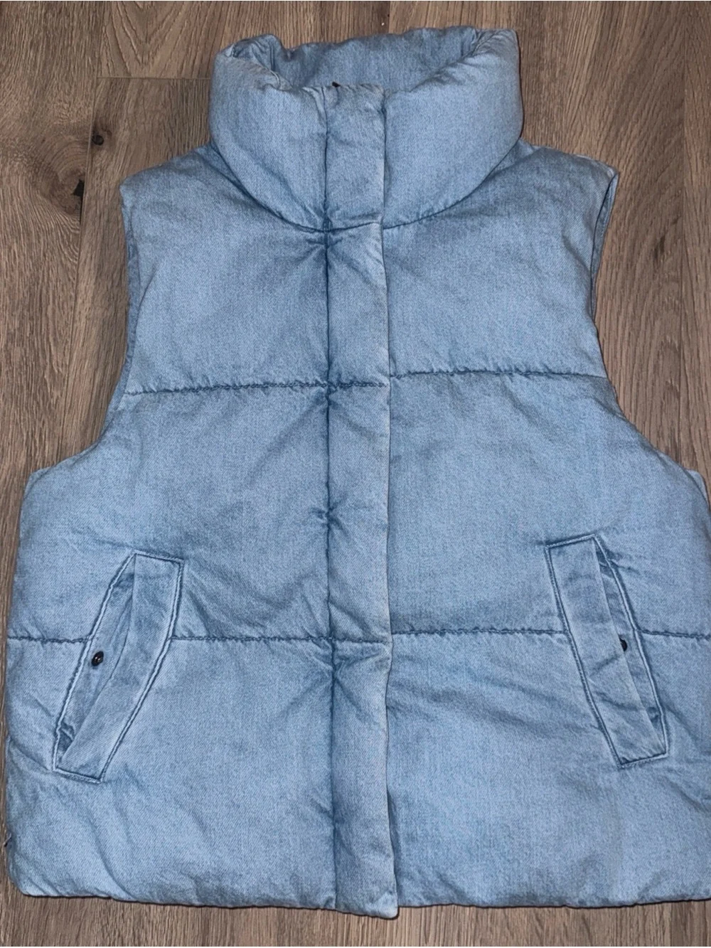 Levi's Light Blue Puffer Vest for Kids